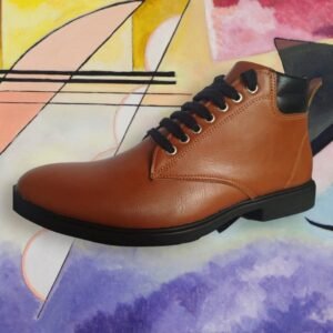 Botas clasicas de cuero marrón