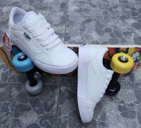 Vans Old Skool Cuero Niño - Image 2