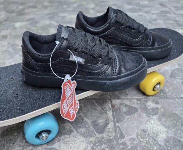 Vans Old Skool Cuero Niño - Image 3
