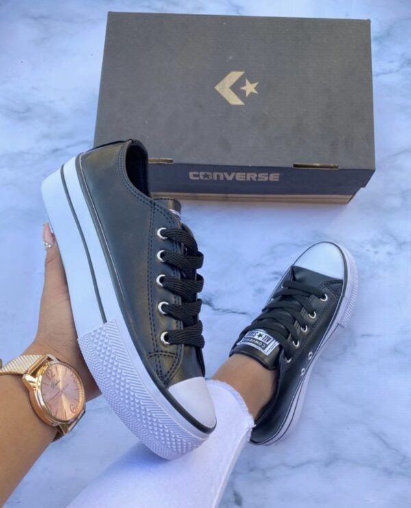 Zapa converse plataforma