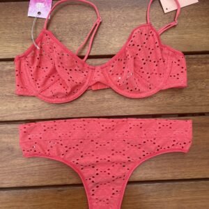 Conjunto de Broderie con aro sin armar