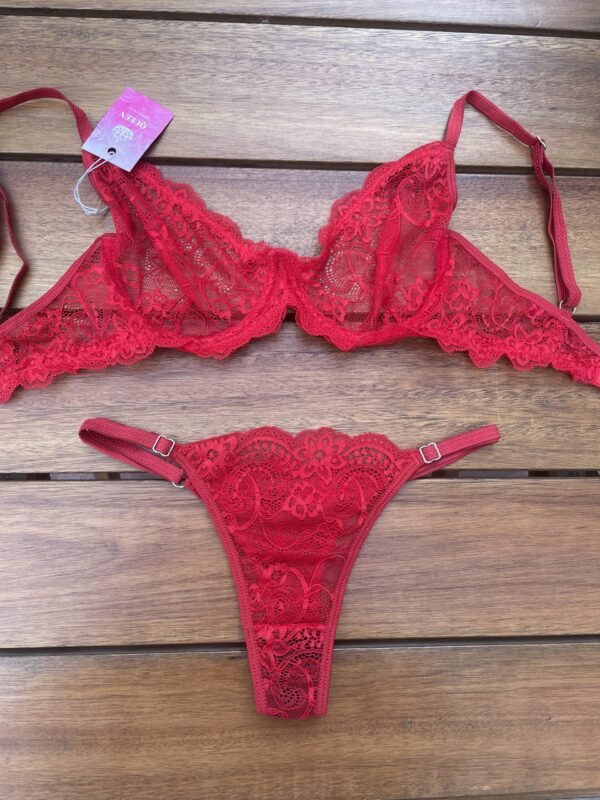 Conjunto de encaje con aro sin armar - Image 5