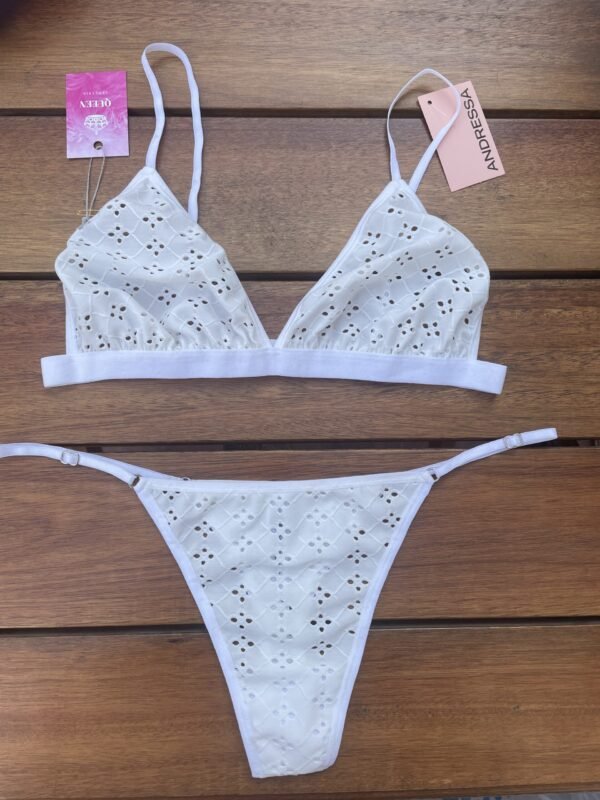 Conjunto de Broderie Andressa